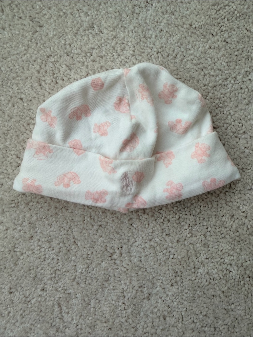 Ralph Lauren White and Light Pink Infant 3-Piece Pajama Set - Picture 15 of 16